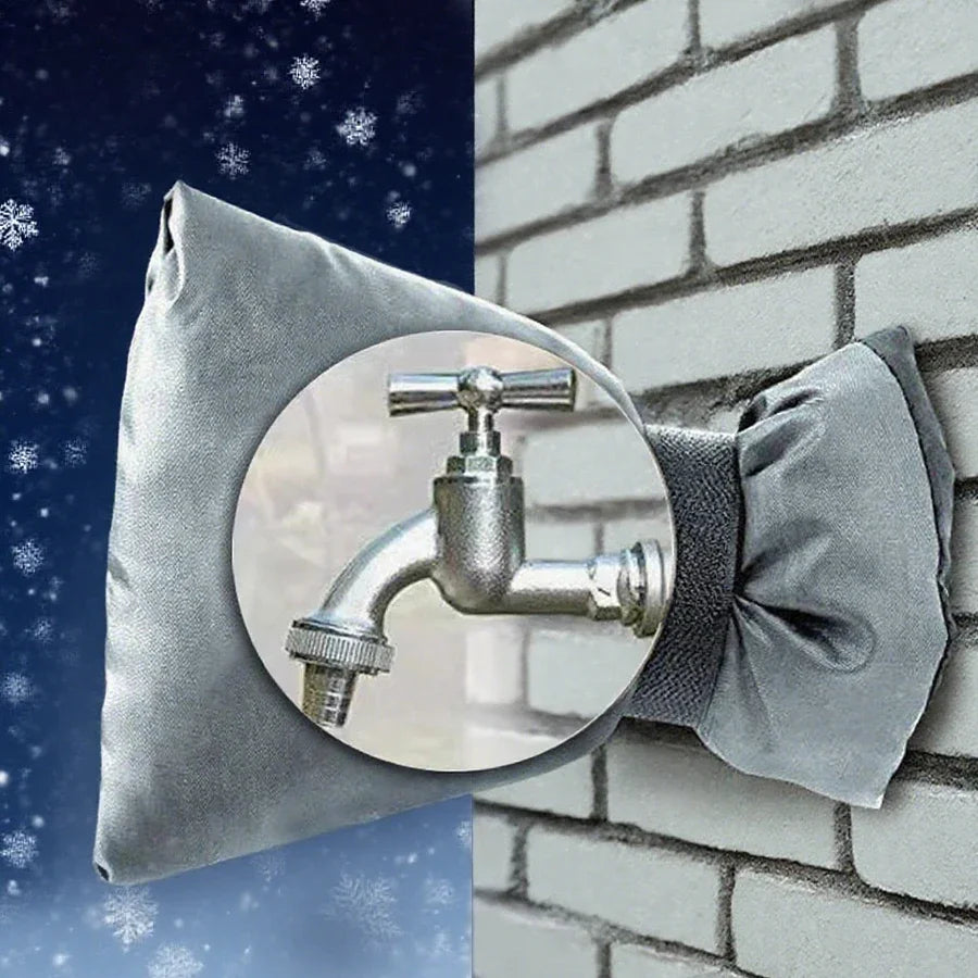 1Pc Outdoor Faucet Cover, Winter Freeze Protection Insulation for Water Taps, Garden Faucet Protector