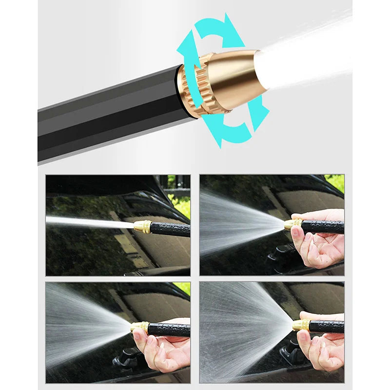 1/3/5pcs High Pressure Water Gun  Car Washing Garden Watering Hose Nozzle Sprinkler Foam Jug Water Faucet Joint Quick Connector